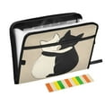 thumbnail image 1 of Organ Folder 14.2 x 0.8 x 10.6 Inches 13 Separate Pockets A4 Size Documents Folder A Sort Storage File Manager For The Home Office Cuddle Cat, 1 of 7