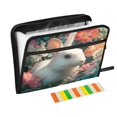 thumbnail image 1 of Organ Folder 14.2 x 0.8 x 10.6 Inches 13 Separate Pockets A4 Size Documents Folder A Sort Storage File Manager For The Home Office Cute White Rabbit, 1 of 7