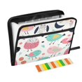 thumbnail image 1 of Organ Folder 14.2 x 0.8 x 10.6 Inches 13 Separate Pockets A4 Size Documents Folder A Sort Storage File Manager For The Home Office Green Bird, 1 of 7