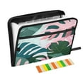 thumbnail image 1 of Organ Folder 14.2 x 0.8 x 10.6 Inches 13 Separate Pockets A4 Size Documents Folder A Sort Storage File Manager For The Home Office Hawaiian Leaf, 1 of 7