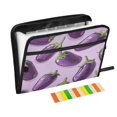 thumbnail image 1 of Organ Folder 14.2 x 0.8 x 10.6 Inches 13 Separate Pockets A4 Size Documents Folder A Sort Storage File Manager For The Home Office Purple Eggplant, 1 of 7