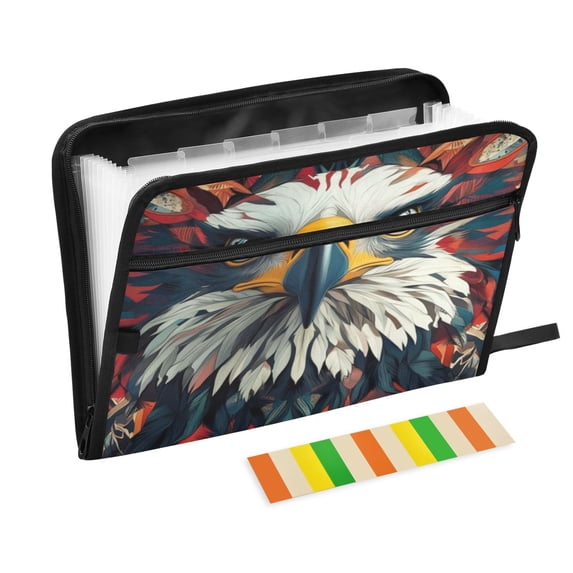 Organ Folder 14.2 x 0.8 x 10.6 Inches 13 Separate Pockets A4 Size Documents Folder A Sort Storage File Manager For The Home Office Red Vulture