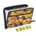thumbnail image 1 of Organ Folder 14.2 x 0.8 x 10.6 Inches 13 Separate Pockets A4 Size Documents Folder A Sort Storage File Manager For The Home Office Cartoon Gold Flowers, 1 of 7