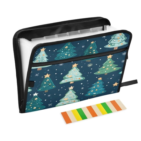 Organ Folder 14.2 x 0.8 x 10.6 Inches 13 Separate Pockets A4 Size Documents Folder A Sort Storage File Manager For The Home Office Green Cartoon Christmas Tree price history and forecast - ttyzxcd