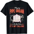 thumbnail image 1 of Organ Hobby Pipe Organ Player Organist T-Shirt, 1 of 4