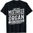 thumbnail image 1 of Organ Player Musical Instrument Music Organist T-Shirt, 1 of 4