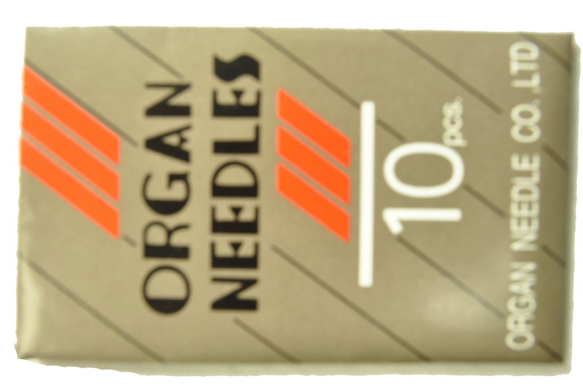 Organ Flat Shank Sewing Machine Needles 90/14 (10 Pack) (ODCX1FL14