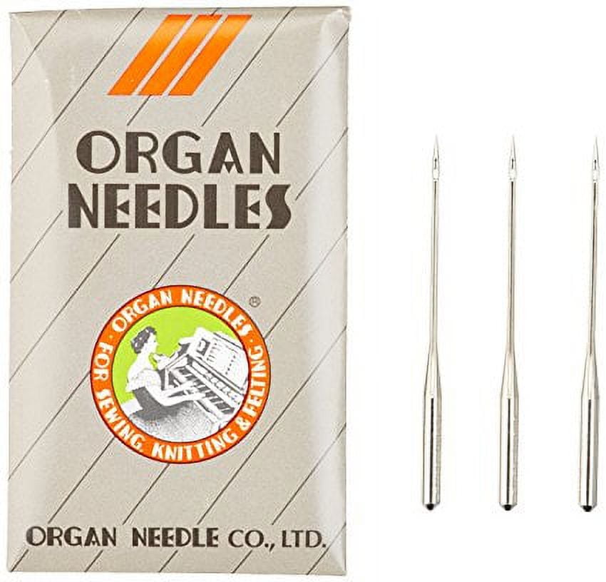 Organ SASEW8012 Sewing Machine Needles by 10 Pack of Ten Needles (100 Needles)
