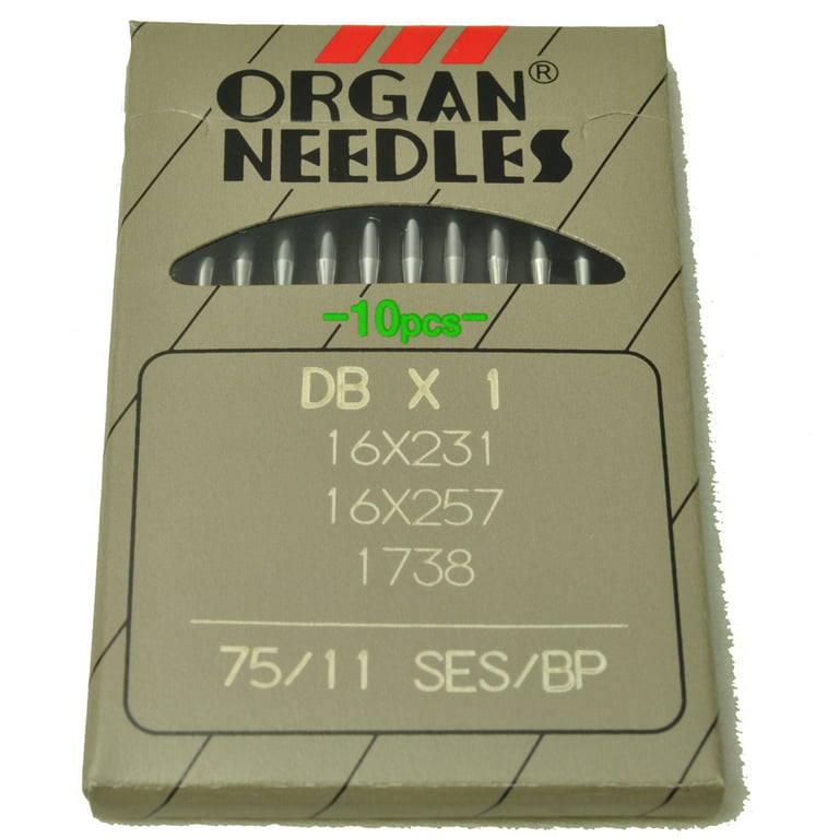 Organ Sewing Machine Needles Size 75/11 
