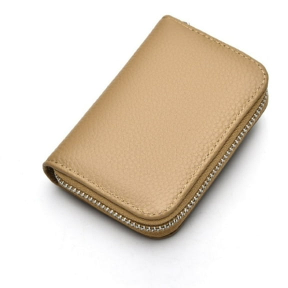 Xeie Thuk By QUARRYUS Adult Unisex Designer Continental Wallet: Beige, 1 - Piece with Exterior Pockets