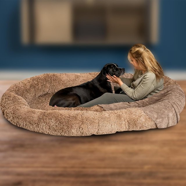 OrganaBark Giant Human Dog Bed for Oversized Pets and Humans, Washable