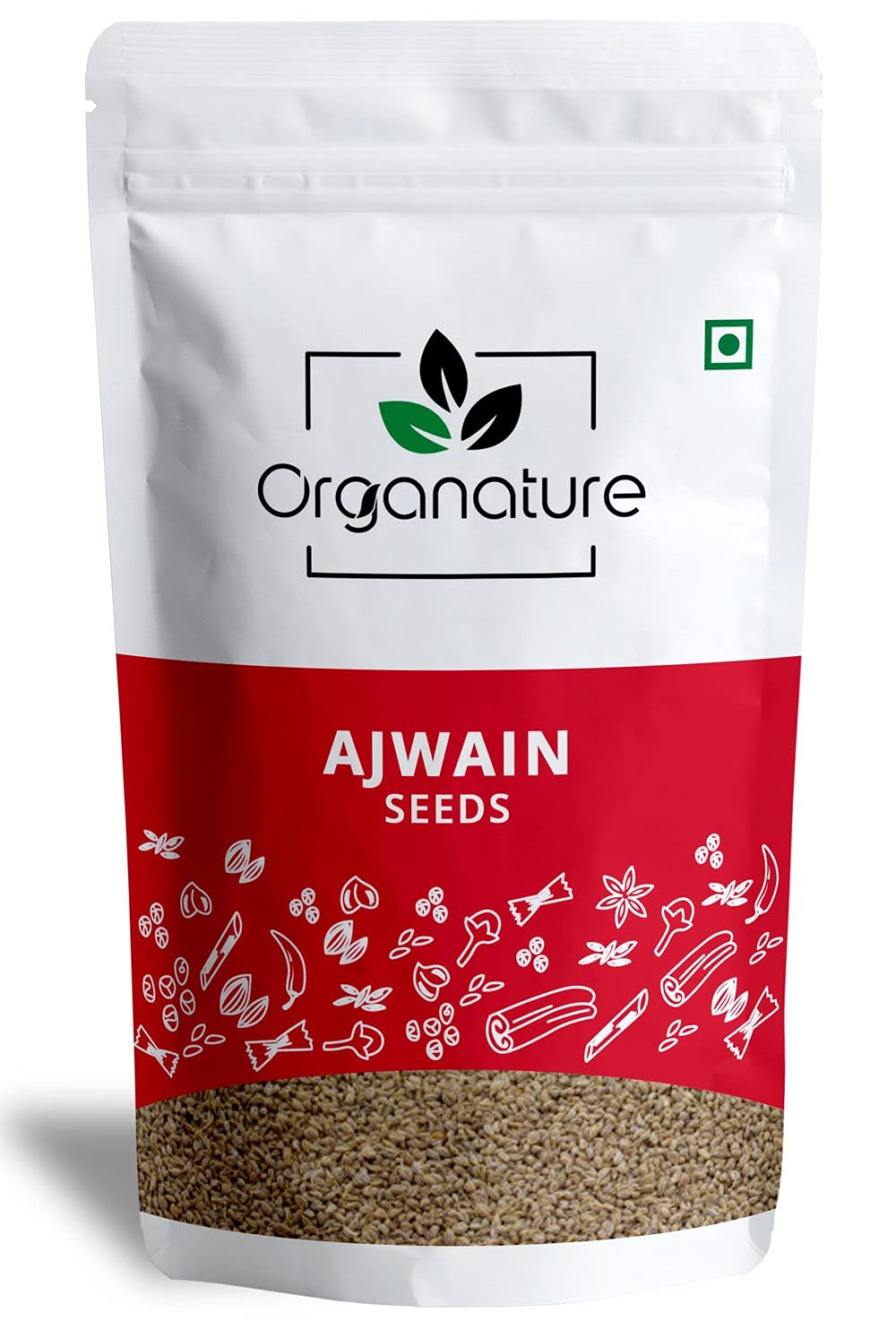 Organature Premium Fresh Whole Ajwain Seeds Carom Seeds Ajamo