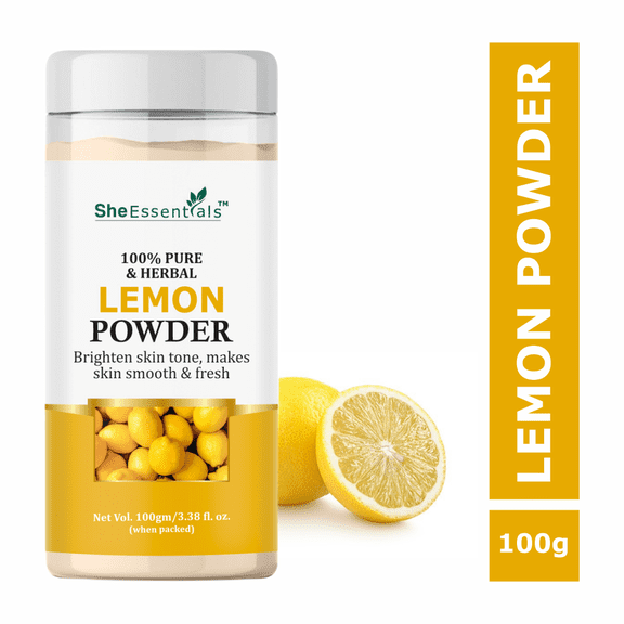 Organic 100% Pure Lemon Fruit Peel Powder