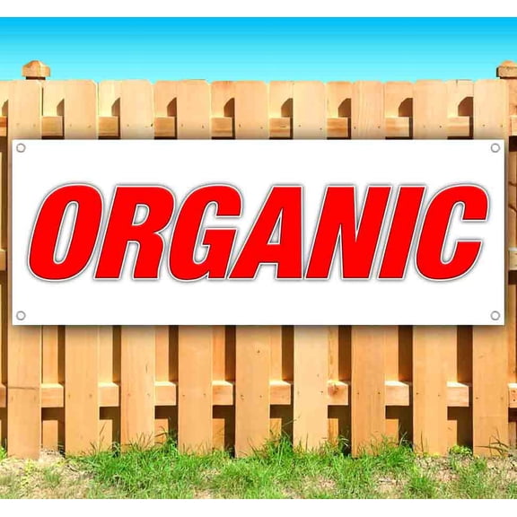 Organic 13 oz Vinyl Banner With Metal Grommets
