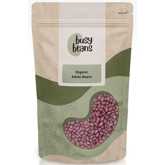 Organic Adzuki Beans (Aduki) | Certified Organic | by Busy Beans Organic (1kg)