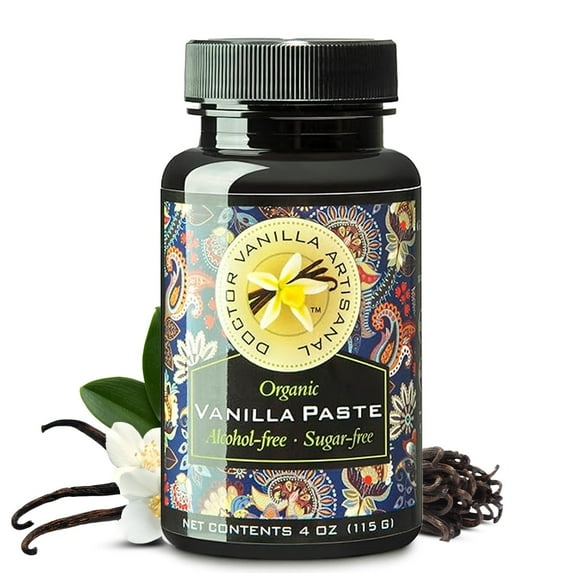 Organic Alcohol Free Vanilla Paste