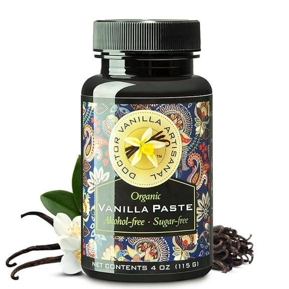 Organic Alcohol Free Vanilla Paste