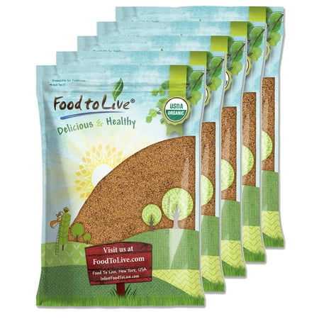 Organic Alfalfa Sprouting Seeds, 55 Pounds — Non-GMO, Kosher, Sproutable, Raw — by Food to Live