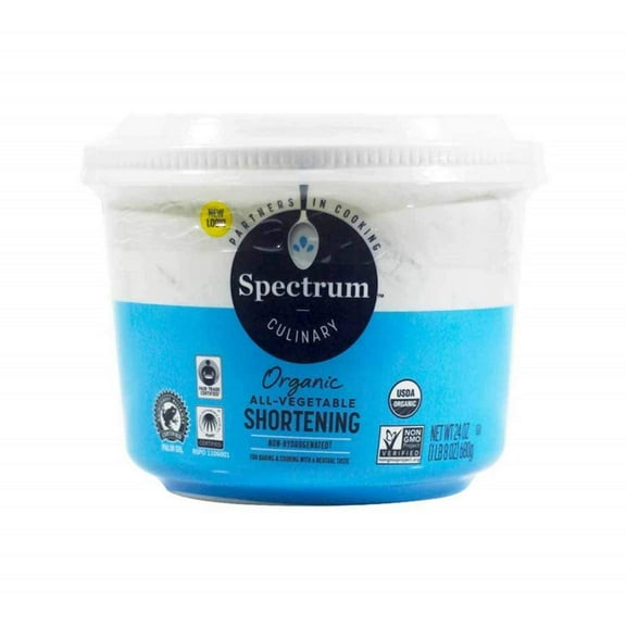 Organic All Vegetable Shortening, 24 oz, Pack of 2