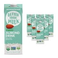 Organic Almond Milk Unsweetened Vanilla - Dairy-Free Vegan Friendly ...