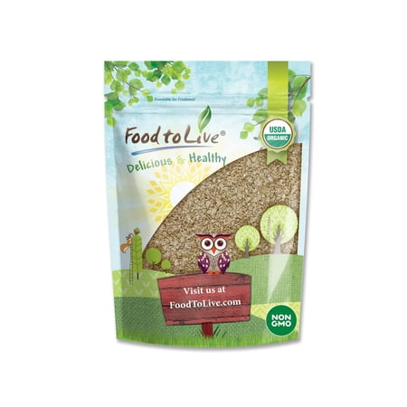 Organic Amaranth Flakes, 4 Pounds — Non-GMO, Kosher, Vegan — by Food to Live