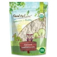 thumbnail image 1 of Organic Amaranth Flour, 0.5 Pounds — Non-GMO, Kosher, Raw, Vegan — by Food to Live, 1 of 7