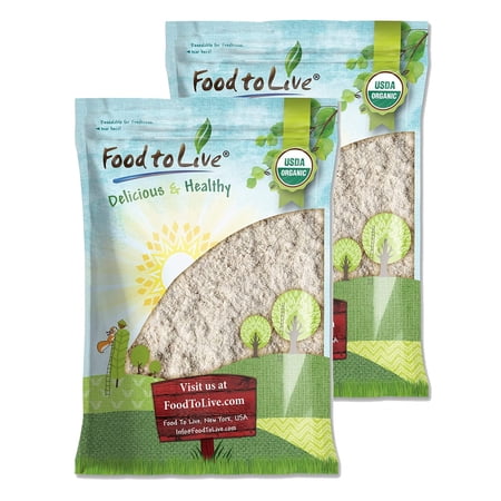 Organic Amaranth Flour, 16 Pounds — Non-GMO, Kosher, Raw, Vegan — by Food to Live