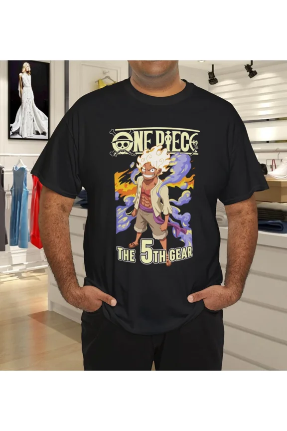 Organic Anime Gear Fifth Form Fighter Inspired Streetwear Art Unisex T-Shirt up to size 5XL