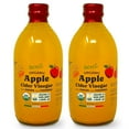 thumbnail image 1 of Organic Apple Cider Vinegar with Ginger and Turmeric, 500 ml – Non-GMO, Vegan, Bulk (Pack of 2) - by Food To Live, 1 of 7