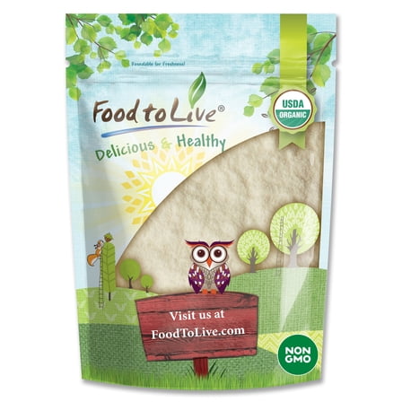 Organic Apple Powder, 0.75 Pounds — Non-GMO, Kosher, Raw, Vegan — by Food to Live