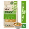 thumbnail image 1 of Organic Tattva Yellow Split Pigeon Peas 4LB, Unpolished Toor Dal (Arhar), Tur Dal, Vegan, Kosher, No Additives, Gluten Free, USDA Certified, 1 of 9