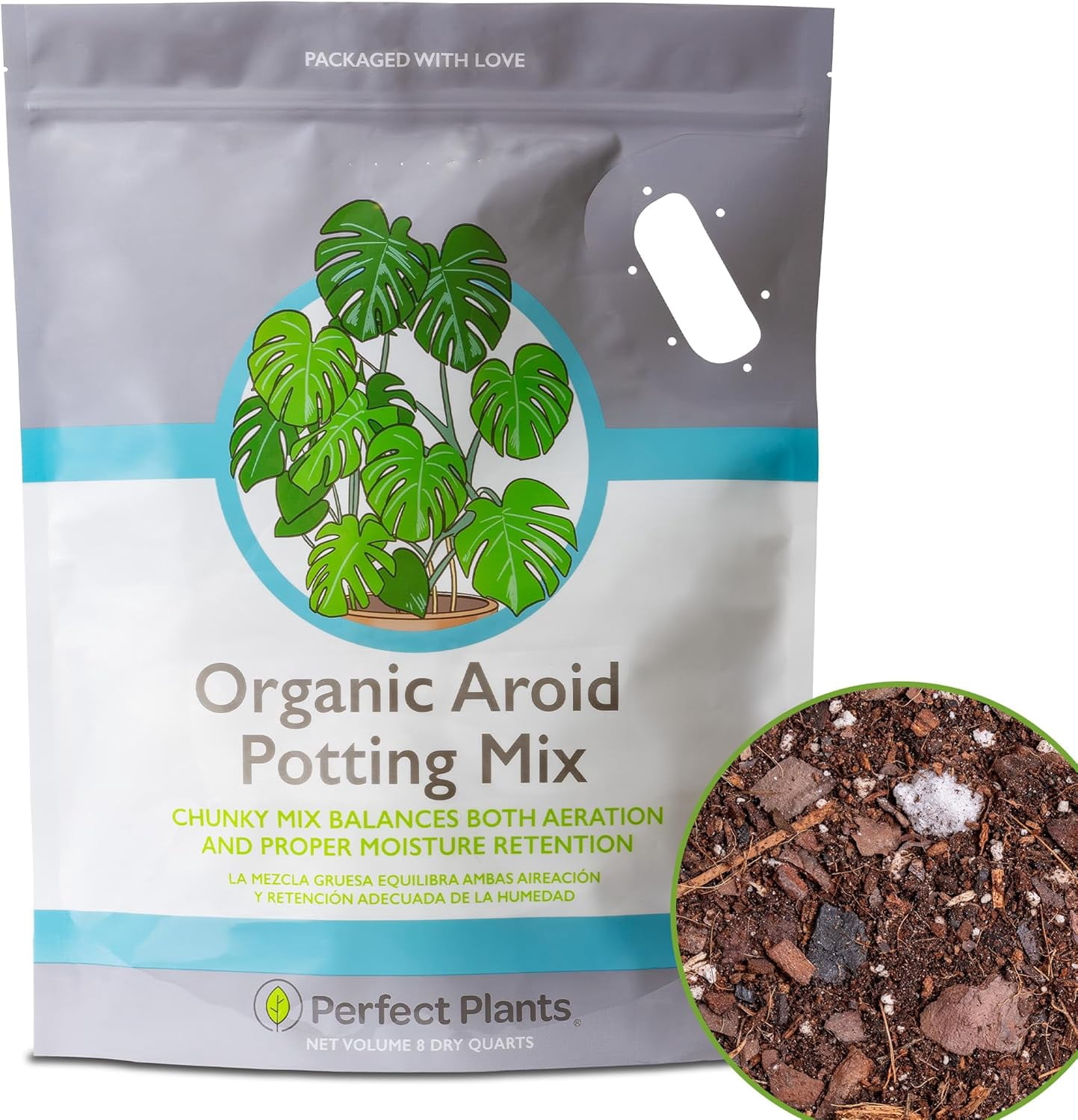 Organic Aroid Potting Mix by | Chunky Gardening Soil for Tropical ...