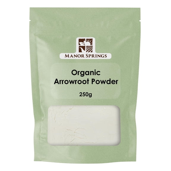 Organic Arrowroot Powder 250g by Manor Springs Organic