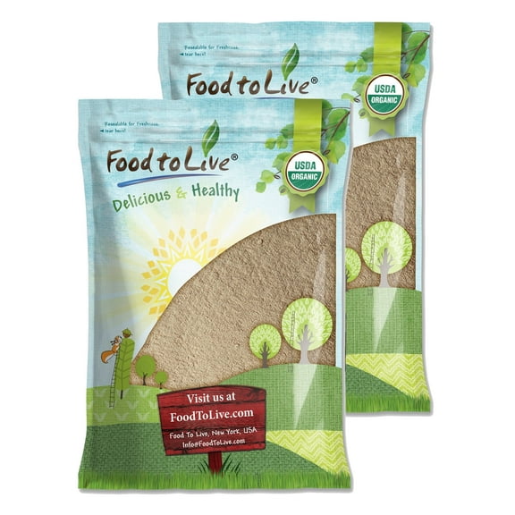 Organic Ashwagandha Powder, 12 Pounds — Non-GMO, Raw, Vegan — by Food to Live