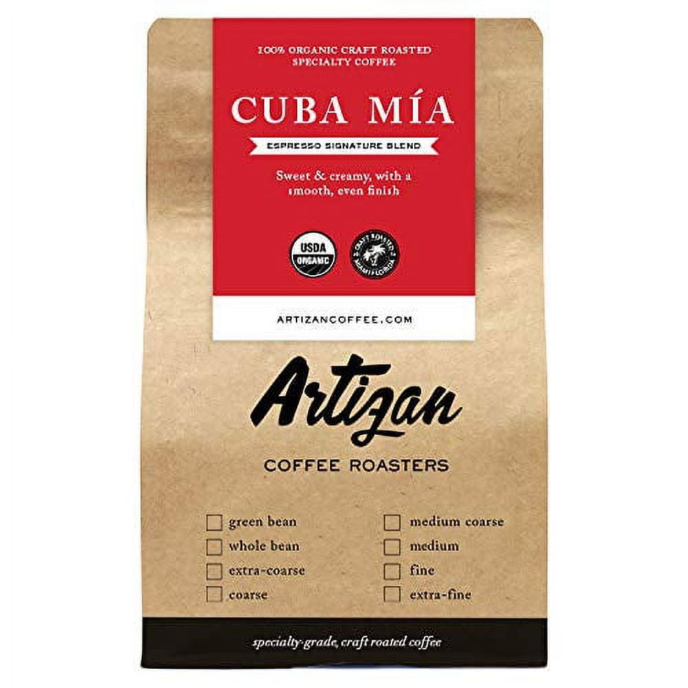 Organic Authentic Cuban Espresso Cafe Cubano Cafecito Intense Dark