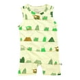thumbnail image 1 of Babysoy Organic Baby Tank Romper Shortall 3-6 Months, 1 of 11