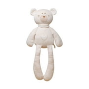 Organic Baby Sleeping Doll Cute Long Legged Animal Toy Soft Stuffed Comfort Companion for Toddlers Nap