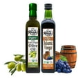 Organic Balsamic Vinegar & Organic Extra Olive Oil, 100 Pure, Vegan