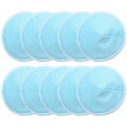 thumbnail image 1 of Organic Bamboo Nursing Pads - 10 Washable Pads - Reusable Breastfeeding Cotton Pads for Overnight Leak Protection, 1 of 5