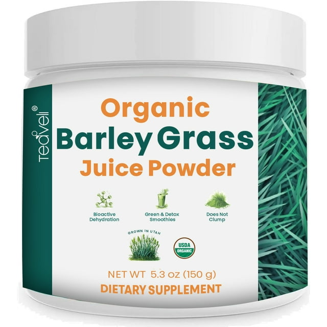 Organic Barley Grass Juice Powder Complements Wheatgrass Juice Powder