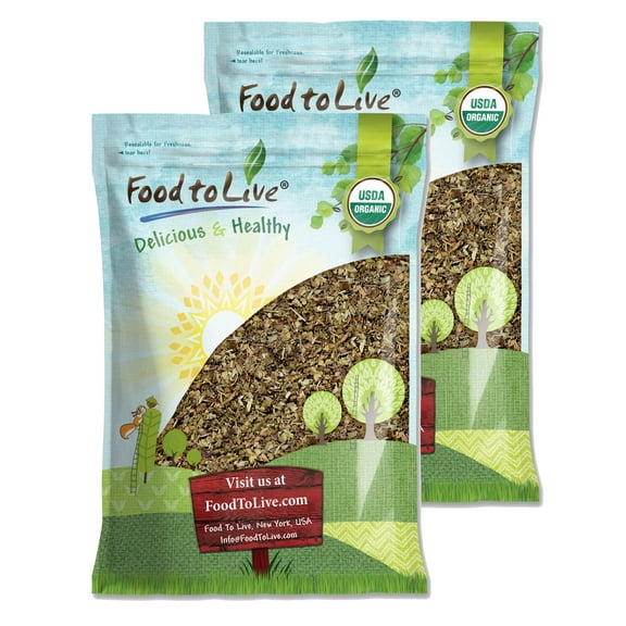 Organic Basil Leaves, 3 Pounds – Dried & Cut. Great for Pizzas, Pesto, Soups, Sauces, Salads and Herbal Tea. Non-GMO. Kosher.