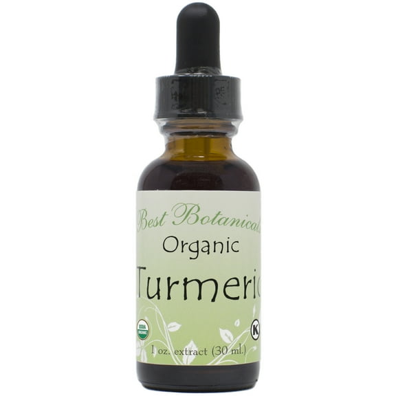 Organic Best Botanicals Turmeric Extract 1 oz.