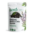 thumbnail image 1 of Organic Black Chia Seeds, 1 Pound — Non-GMO, Sproutable, Kosher, Raw, Vegan — by Food to Live, 1 of 8