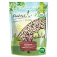 thumbnail image 1 of Organic Black-Eyed Peas, 3 Pounds - Non-GMO, Sproutable, Raw, Vegan - by Food to Live, 1 of 6