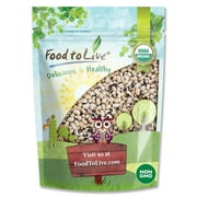 Organic Black-Eyed Peas, 8 Ounces — Non-GMO, Sproutable, Kosher, Raw, Vegan — by Food to Live