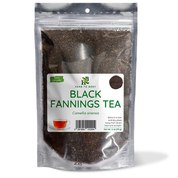 Organic Black Tea | Fannings | Camellia sinensis 4oz
