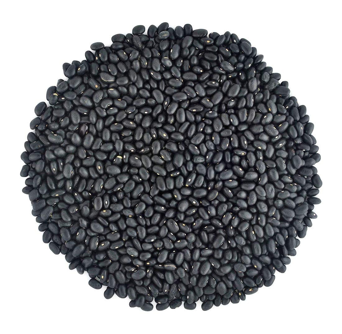 Organic Black Turtle Beans Fiber & Protein rich, Raw, NonGMO, Vegan