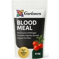 thumbnail image 1 of ⭐ 𝐁𝐄𝐒𝐓𝐒𝐄𝐋𝐋𝐄𝐑 Organic Blood Meal Fertilizer by Gardenera Labs - 12-0-0 NPK - All-Natural Plant Food Source of Nitrogen for Organic Gardening, Flowers, Vegetables, Trees & Shrubs [8 OZ], 1 of 8