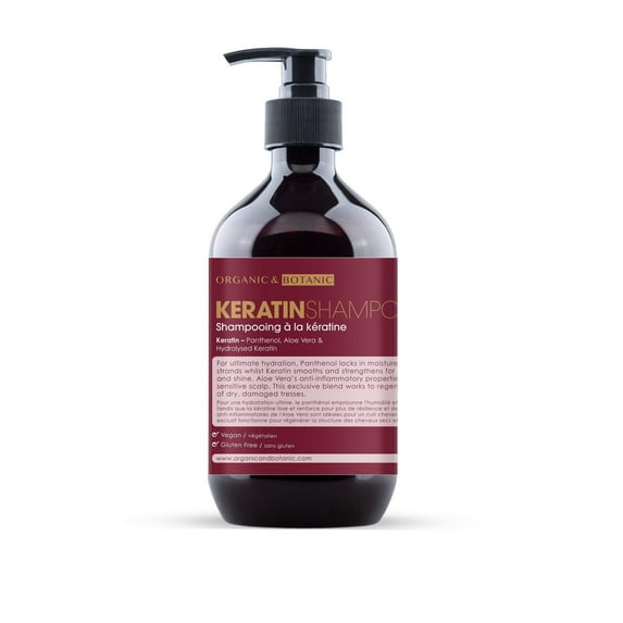 Organic Botanic Keratin Shampoo 500ml