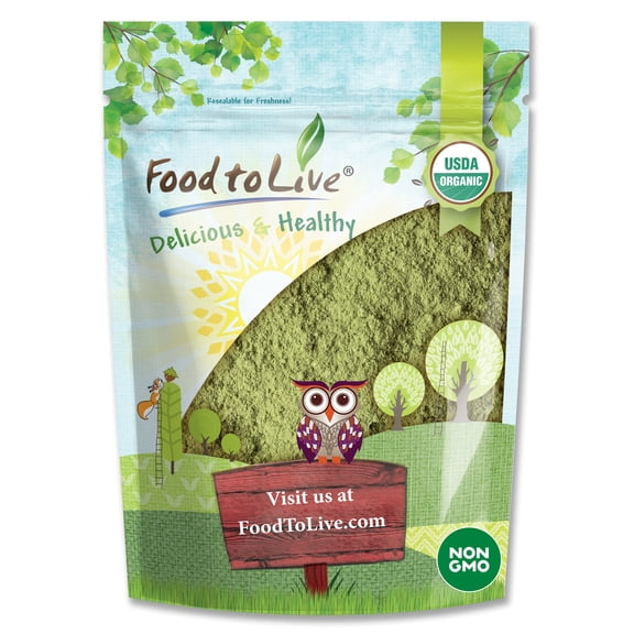 Organic Broccoli Powder, 2 Pounds Non-GMO, Raw, Vegan, Kosher by Food to Live